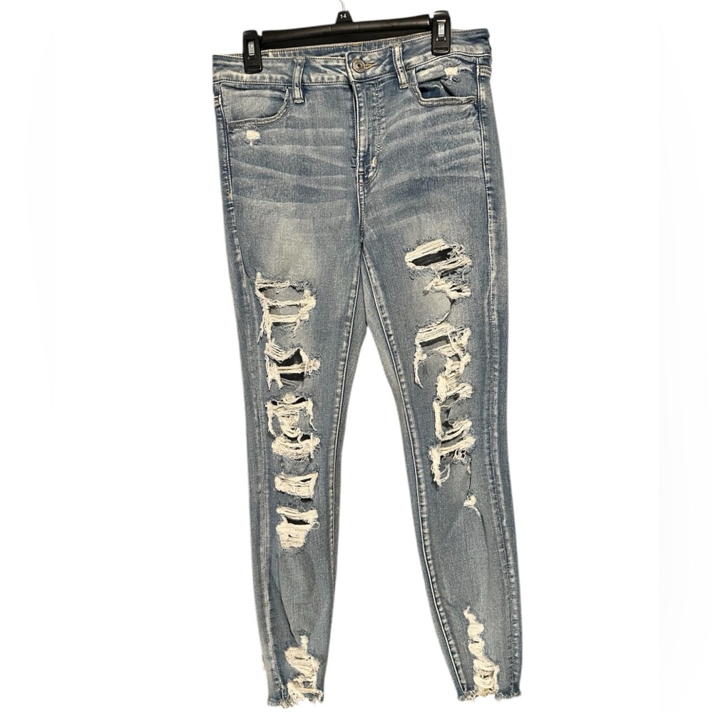 AMERICAN EAGLE JEANS Sz 10 Next Level Stretch